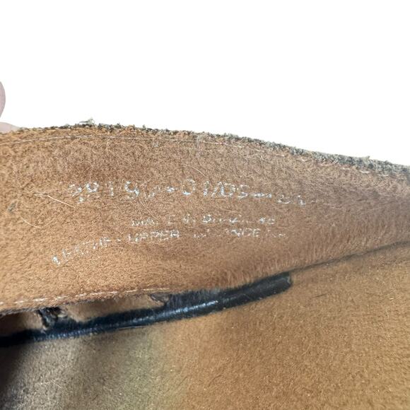 Clarks Brown Pebbled Leather Strappy Slip On Low Heel Slide Sandals Size 8 - Picture 8 of 8